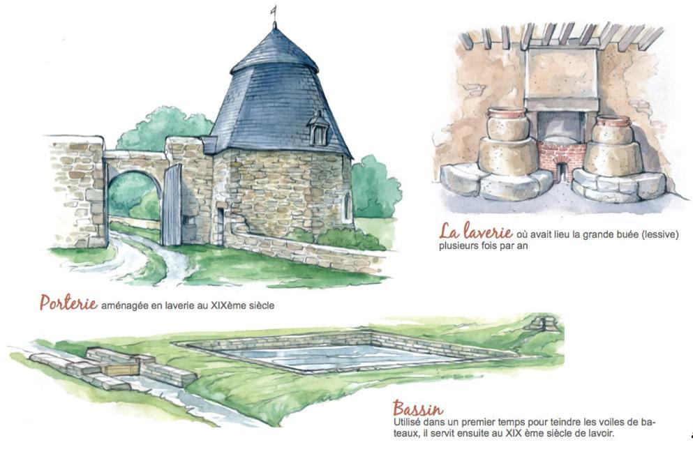 Chateau De Bourgon Montourtier Exterior photo
